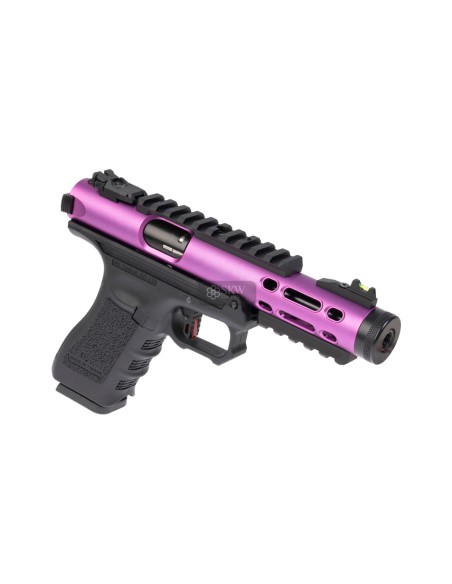 GALAXY PISTOLA PURPLE GBB WE-GX01-PL WE
