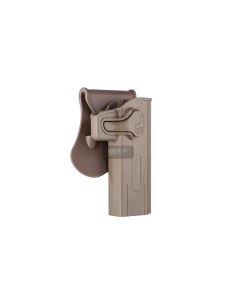 AMOMAX ROT360 HI CAPA FDE HOLSTER