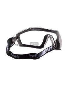 BOLLÉ COBRA SAFETY SPECTACLE CLEAR LENS w/STRAP AND FOAM KIT