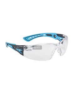 LUNETTES BOLLE RUSH+ PC TRANSPARENTES CELESTE
