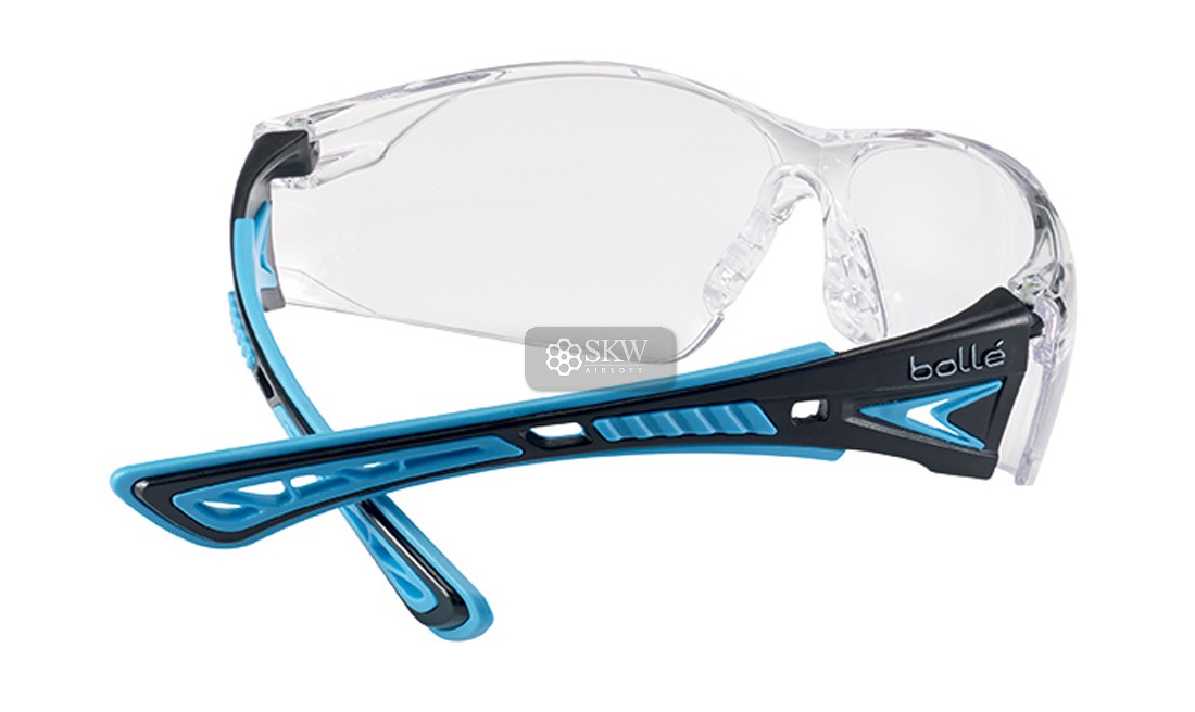 LUNETTES BOLLE RUSH+ PC TRANSPARENTES CELESTE