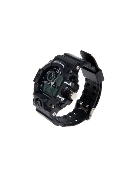 MONTRE TACTIQUE ANALOGIQUE ET DIGITALE NOIRE DELTA TACTICS