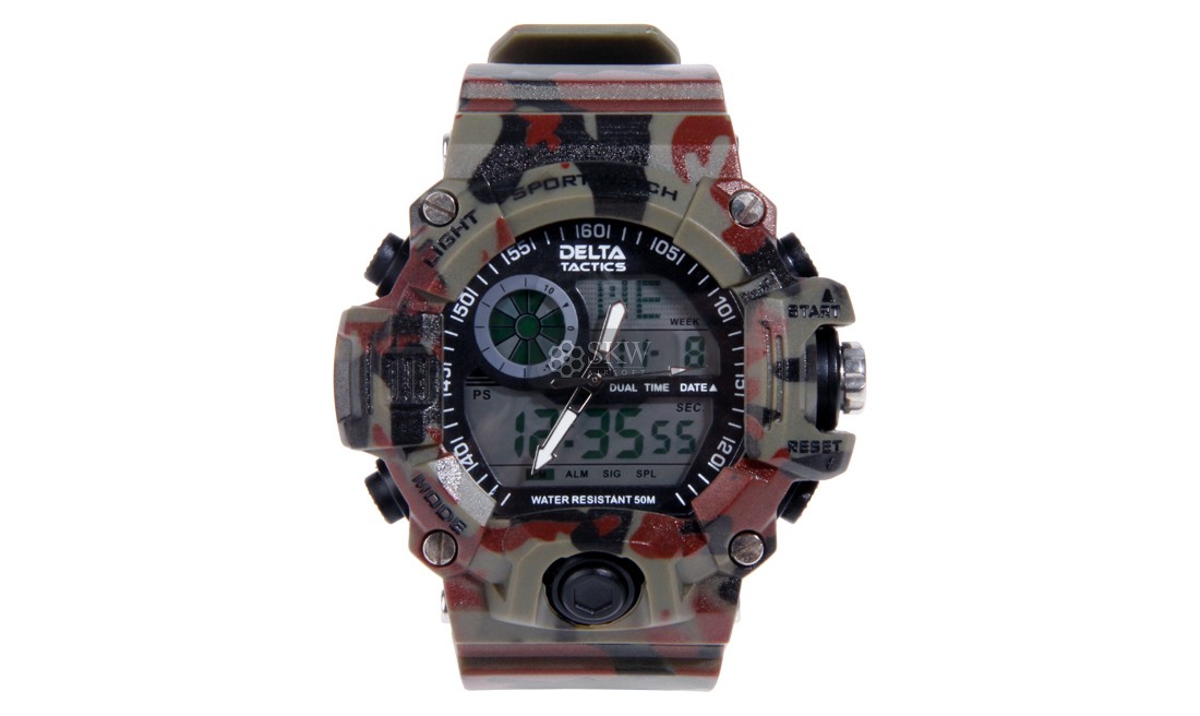 RELOJ TACTICO ANALOGICO Y DIGITAL CAMUFLAJE...