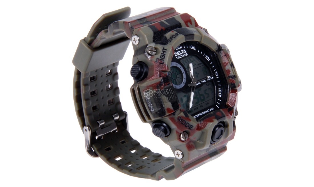 RELOJ TACTICO ANALOGICO Y DIGITAL CAMUFLAJE...