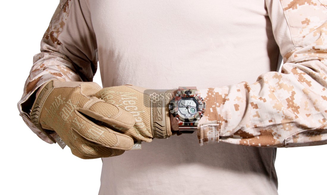 RELOJ TACTICO ANALOGICO Y DIGITAL CAMUFLAJE...