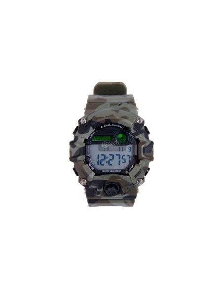 RELOJ TACTICO DIGITAL CAMUFLAJE DELTA TACTICS