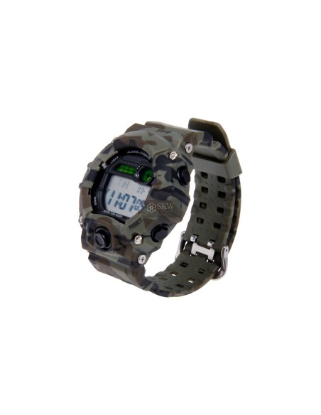 RELOJ TACTICO DIGITAL CAMUFLAJE DELTA TACTICS