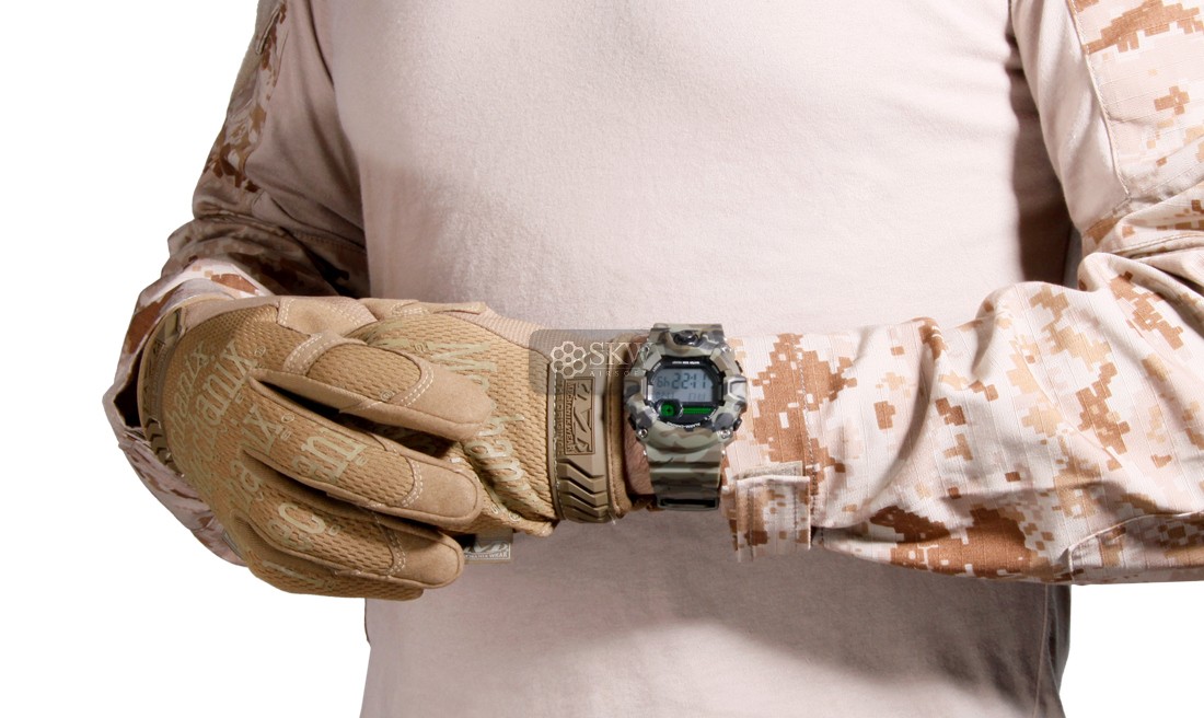 RELOJ TACTICO DIGITAL CAMUFLAJE DELTA TACTICS