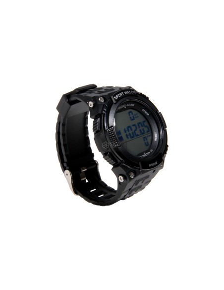 RELOJ TACTICO CON PODOMETRO NEGRO DELTA TACTICS