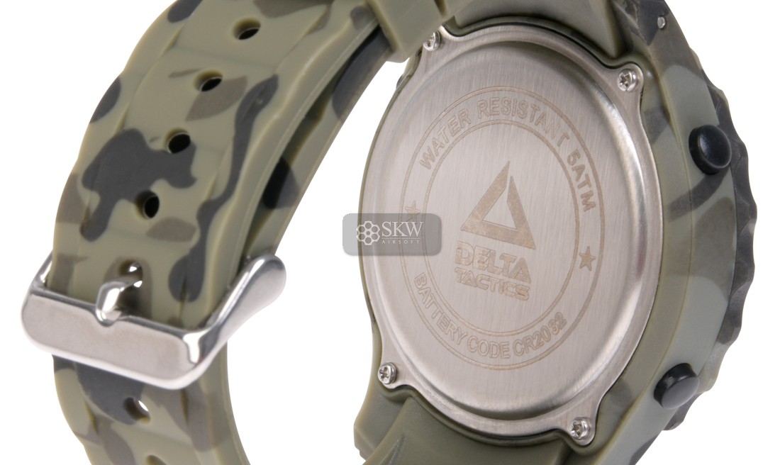 RELOJ TÁCTICO DIGITAL CAMUFLAJE ARMY GREEN...