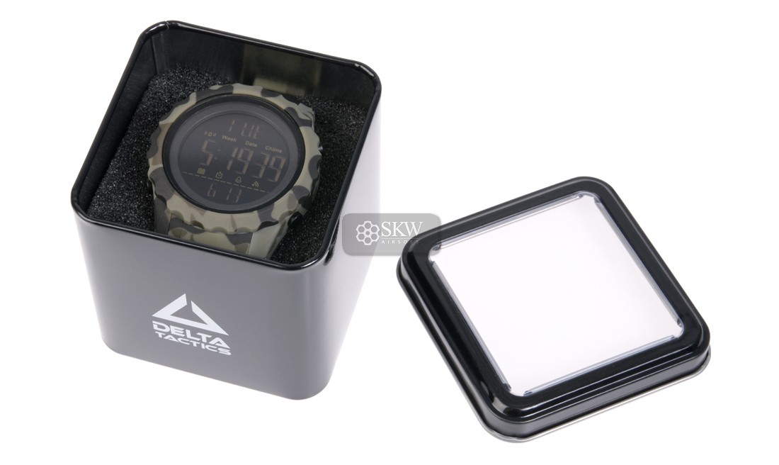 RELOJ TÁCTICO DIGITAL CAMUFLAJE ARMY GREEN...