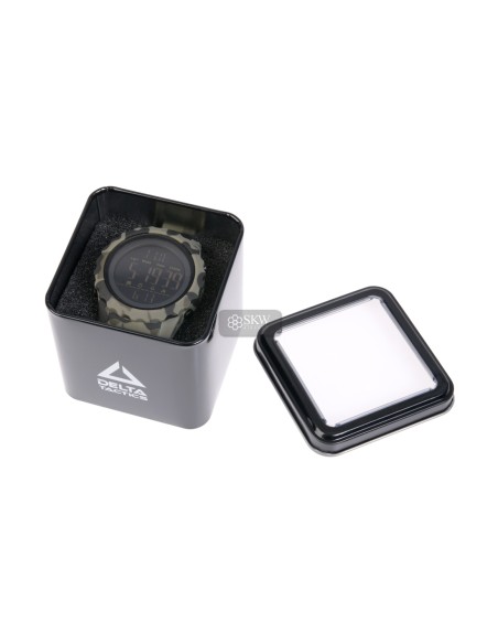 RELOJ TÁCTICO DIGITAL CAMUFLAJE ARMY GREEN DELTA TACTICS