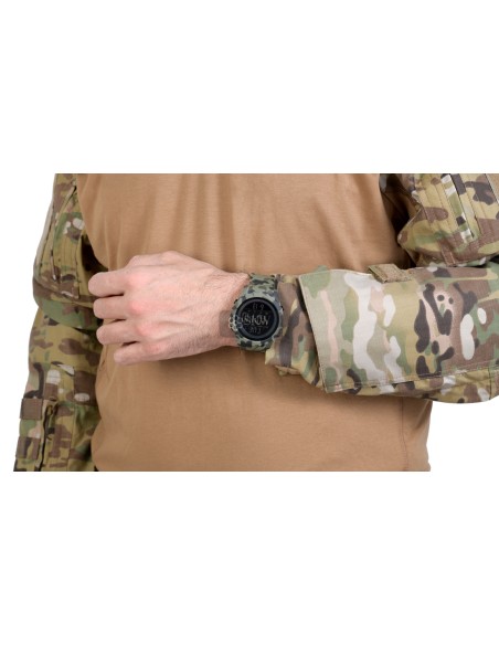 RELOJ TÁCTICO DIGITAL CAMUFLAJE ARMY GREEN DELTA TACTICS