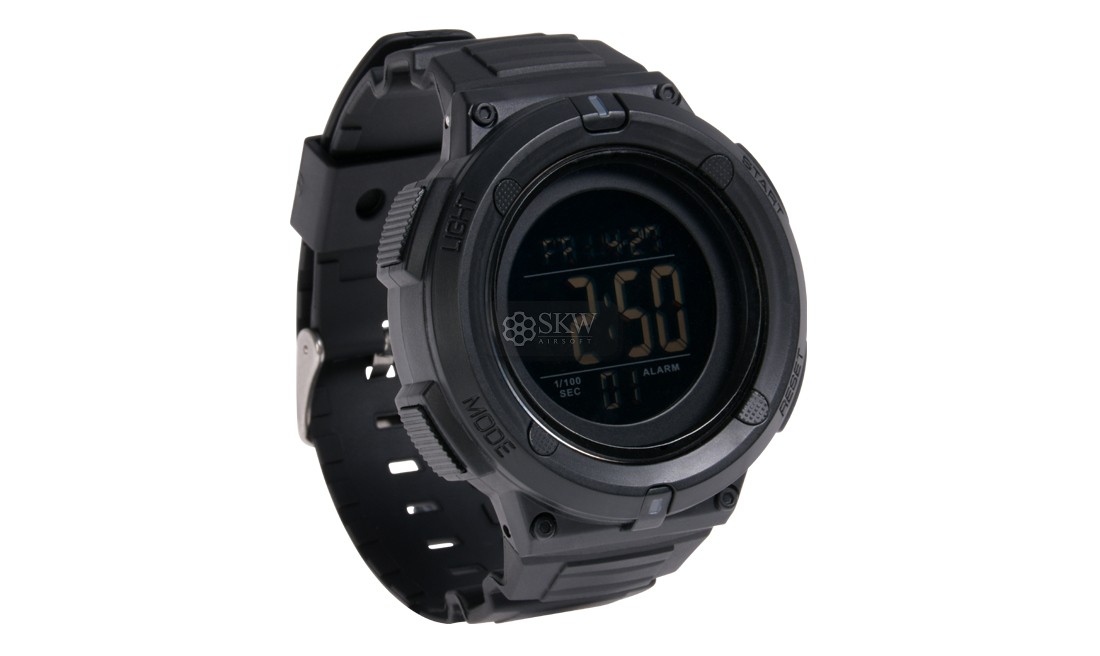 RELOJ TÁCTICO DIGITAL NEGRO DELTA TACTICS