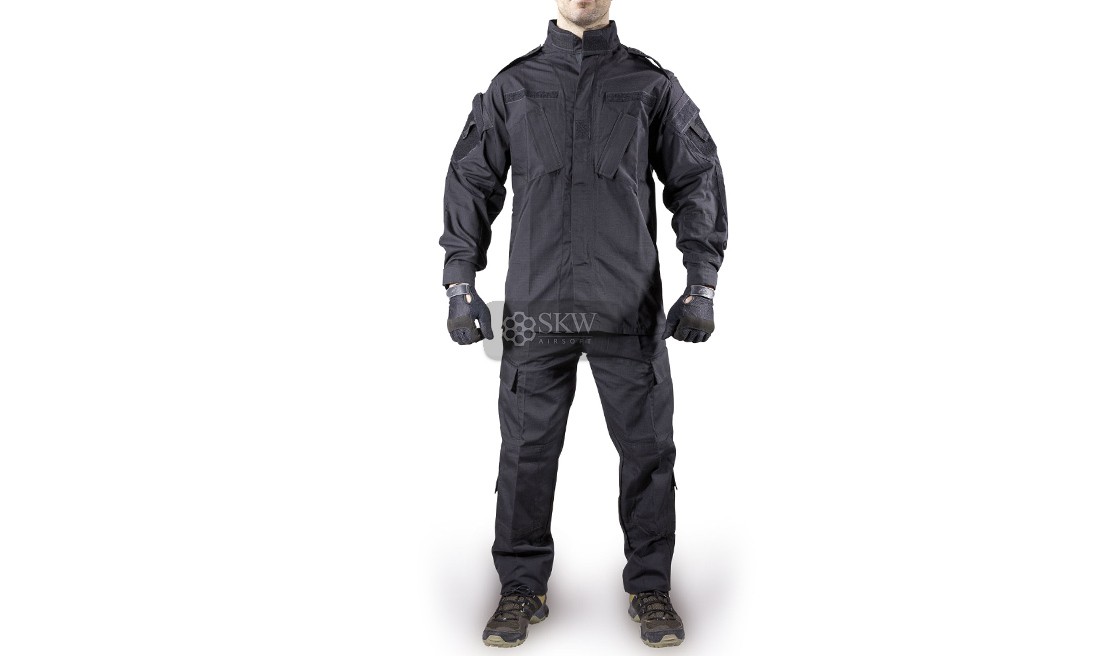 DELTA TACTICS ACU UNIFORM BLACK