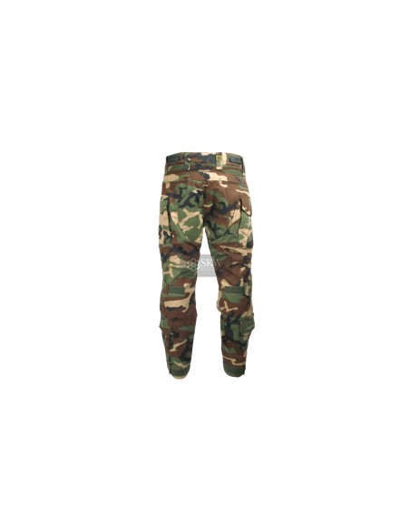 DELTA TACTICS PANTALON DE COMBAT WOODLAND M