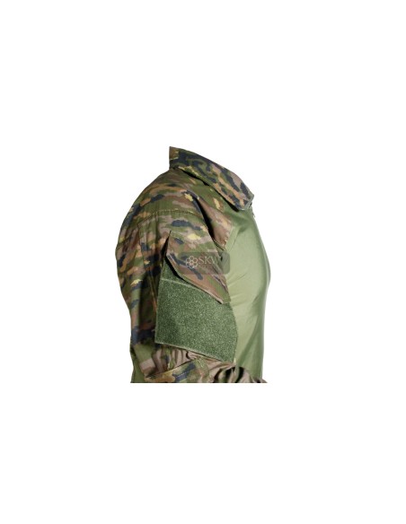 DELTA TACTICS T-SHIRT COMBAT WOODLAND SPAGNOL