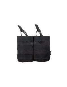 36/AK/M14/SR25 DOUBLE MAGAZINE POUCH BLACK DELTA TACTICS
