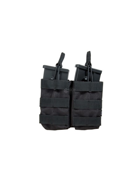 PORTACARGADOR DOBLE 36/AK/M14/SR25 NEGRO DELTA TACTICS