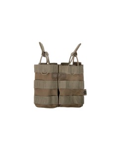 M4 DOUBLE MAGAZINE POUCH TAN DELTA TACTICS