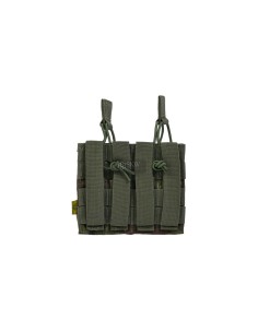 M4 DOUBLE MAGAZINE POUCH SPANISH WOODLAND DELTA TACTICS 2