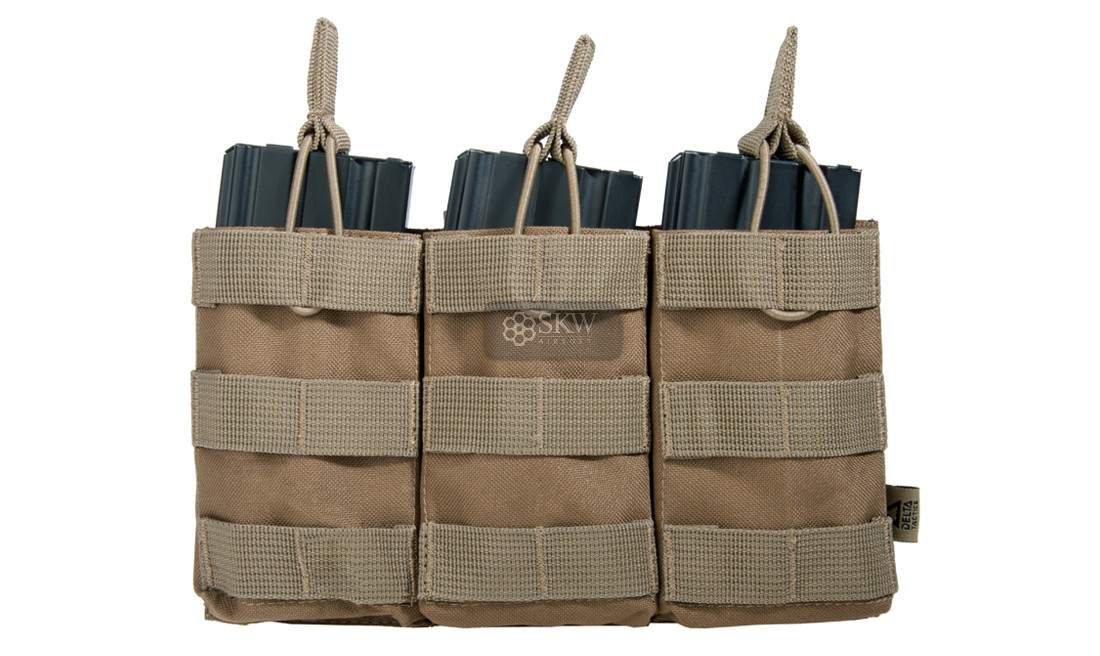 PORTACARGADOR TRIPLE M4 TAN DELTA TACTICS