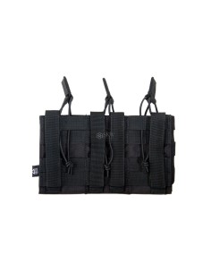 M4 TRIPLE MAGAZINE POUCH BLACK DELTA TACTICS 2