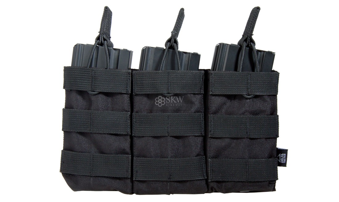 PORTACARGADOR TRIPLE M4 NEGRO DELTA TACTICS