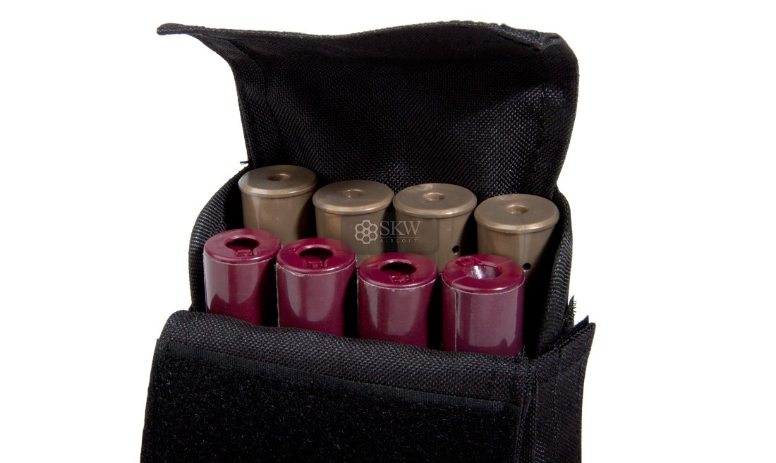 POUCH POUR 8 CARTOUCHES NOIR DELTA TACTICS