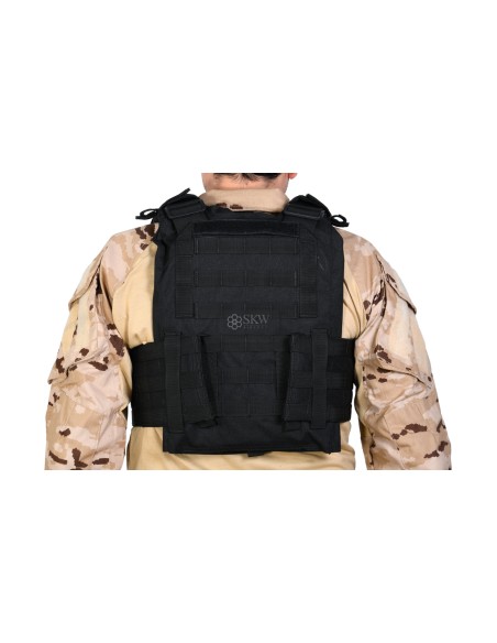 DELTA TACTICS PLATE CARRIER TASK BLACK