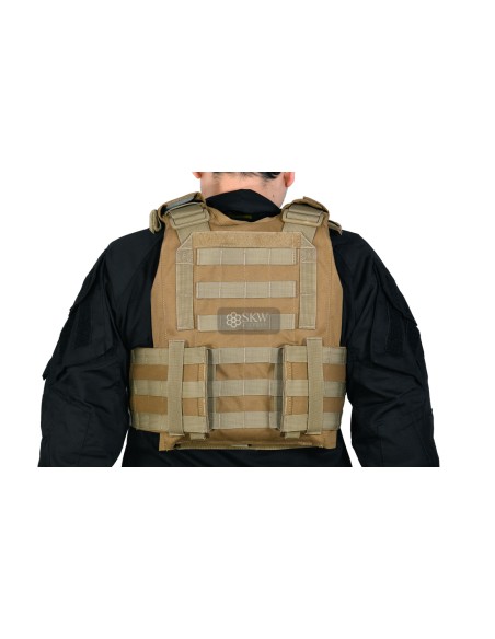 DELTA TACTICS PLATE CARRIER TASK TAN
