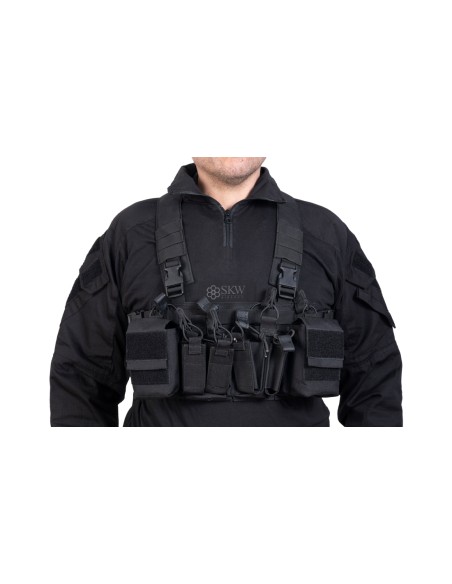 CHEST RIG FORCE MK1 BLACK DELTA TACTICS