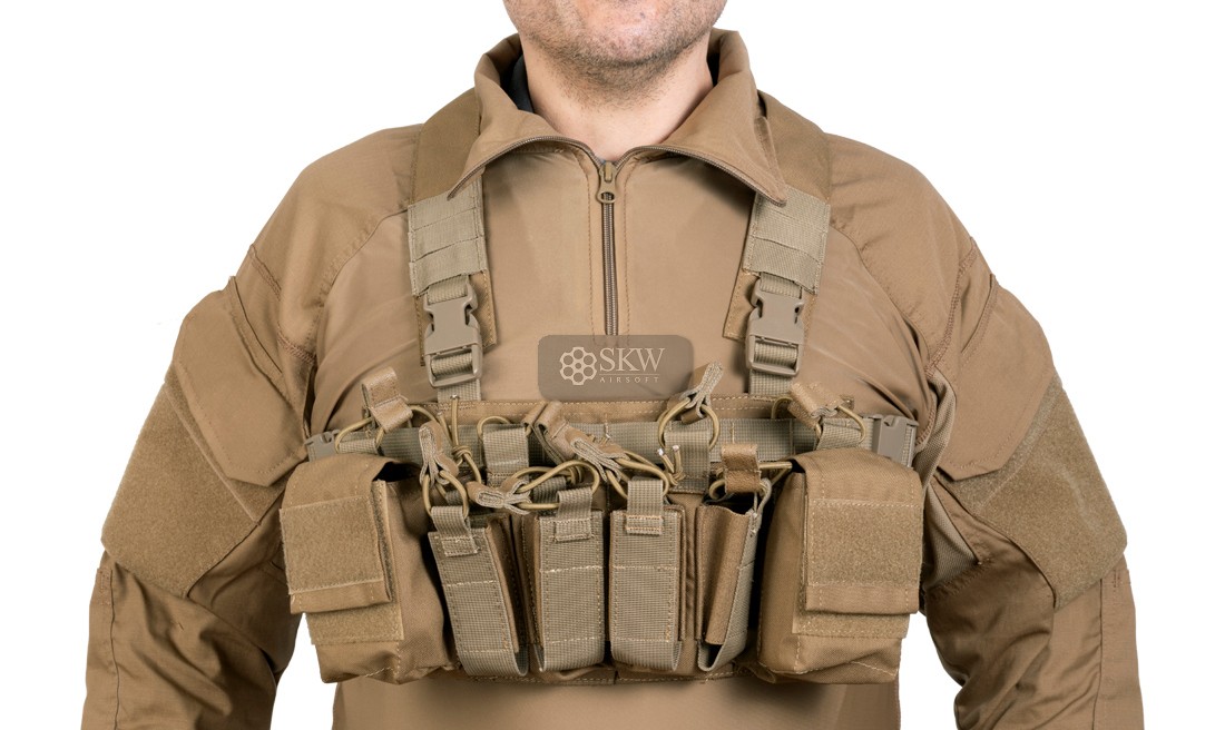 CHEST RIG FORCE MK1 COYOTE DELTA TACTICS