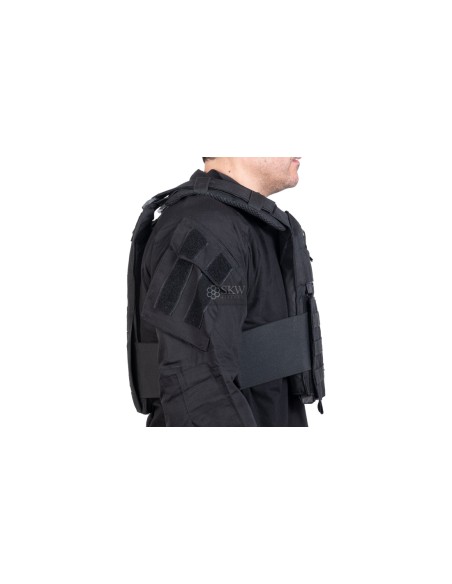 PLATE CARRIER FORCE MK1 BLACK DELTA TACTICS