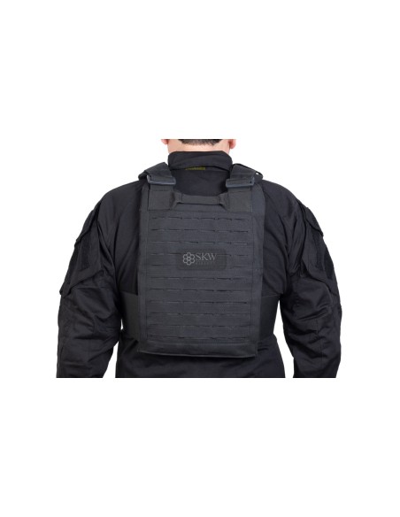 PLATE CARRIER FORCE MK1 BLACK DELTA TACTICS