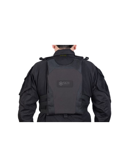 PLATE CARRIER FORCE MK2 BLACK DELTA TACTICS