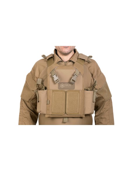 PLATE CARRIER FORCE MK2 COYOTE DELTA TACTICS
