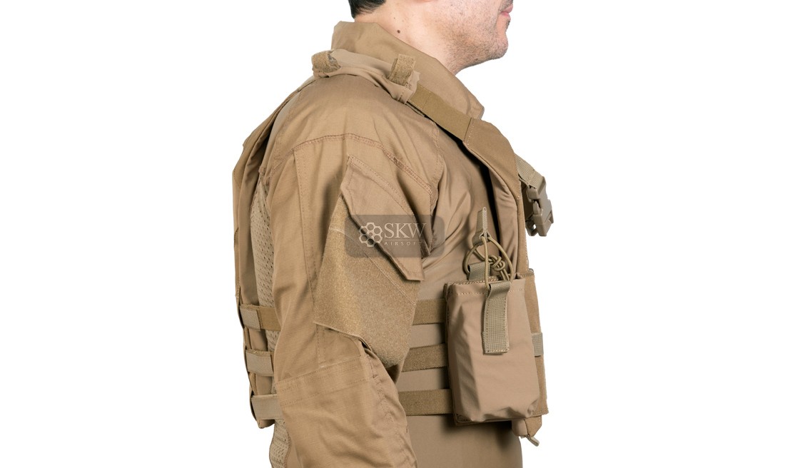 PLATE CARRIER FORCE MK2 COYOTE DELTA TACTICS