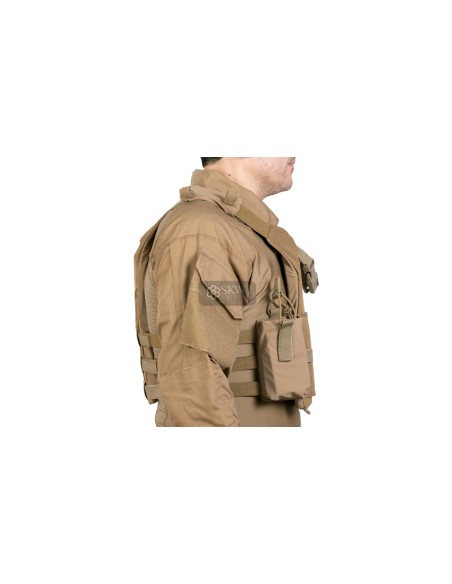 PLATE CARRIER FORCE MK2 COYOTE DELTA TACTICS