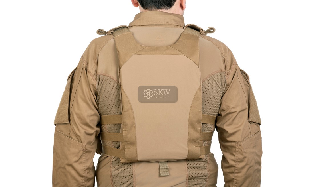 PLATE CARRIER FORCE MK2 COYOTE DELTA TACTICS