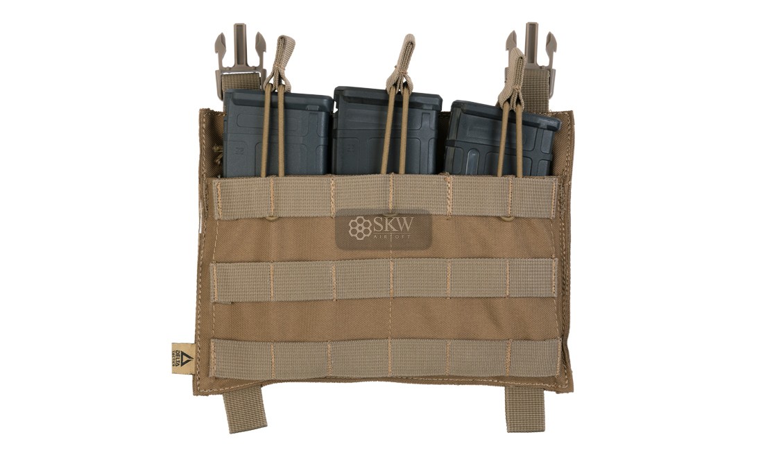 PANNEAU TRIPLE M4 FORCE COYOTE DELTA TACTICS