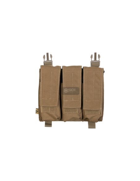 PANNEAU TRIPLE RABAT M4 FORCE COYOTE DELTA TACTICS