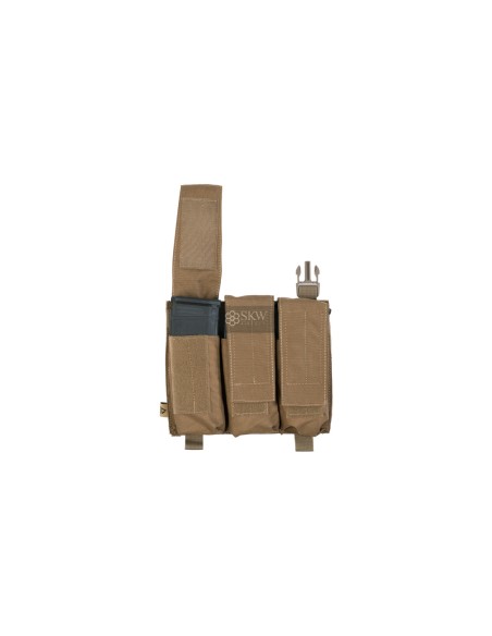 TRIPLE PANEL SOLAPA M4 FORCE COYOTE DELTA TACTICS