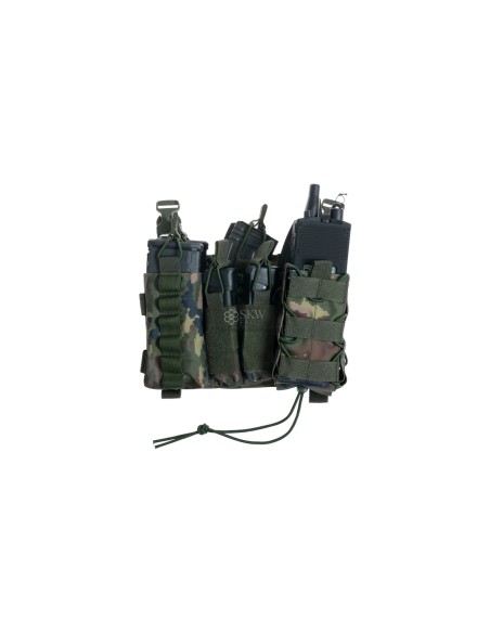 PANNEAU ASSAULT FORCE MK1 WOODLAND ESPAGNOL DELTA TACTICS