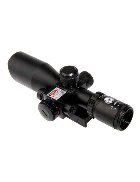 VISOR OG 2.5-10X40E & LASER ROJO DUEL CODE