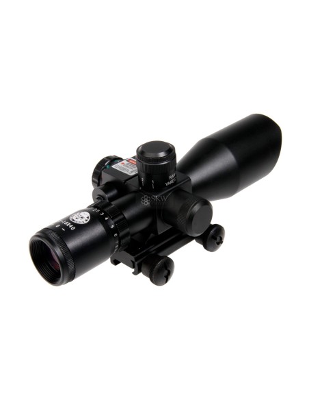 VISOR OG 2.5-10X40E & LASER ROJO DUEL CODE
