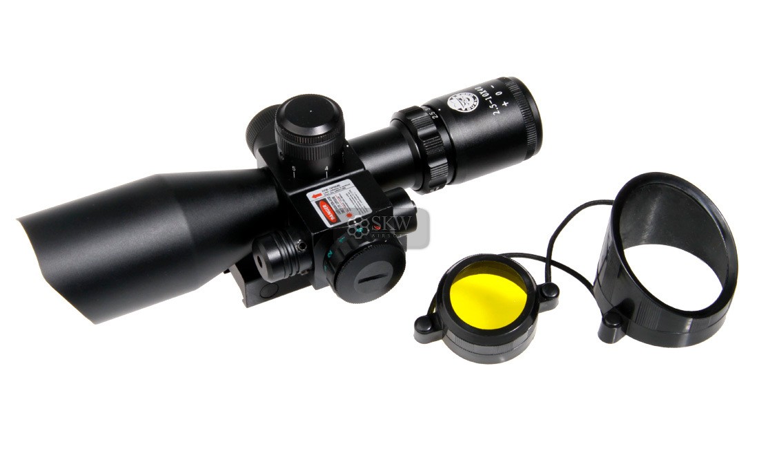 VISOR OG 2.5-10X40E & LASER ROJO DUEL CODE