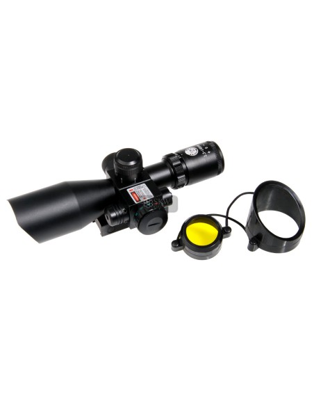 VISOR OG 2.5-10X40E & LASER ROJO DUEL CODE
