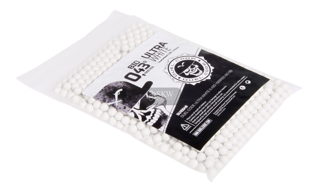 BIO BB ULTRA WHITE 0.43G 1000RDS DUEL CODE