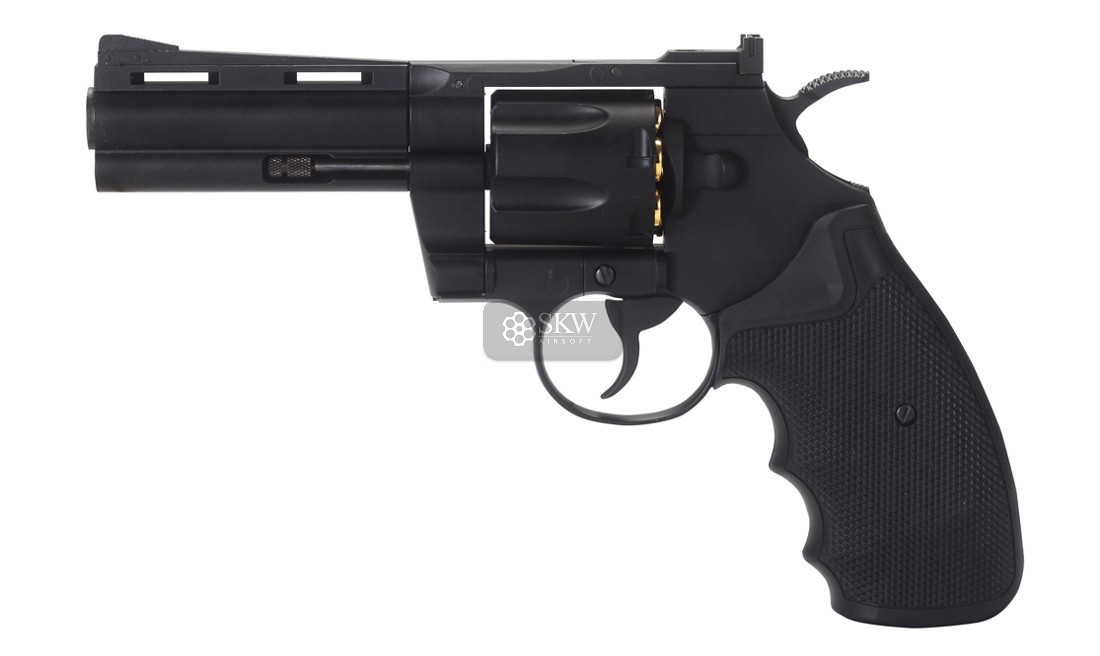 CO2 REVOLVER 4" FULLMETAL 4.5